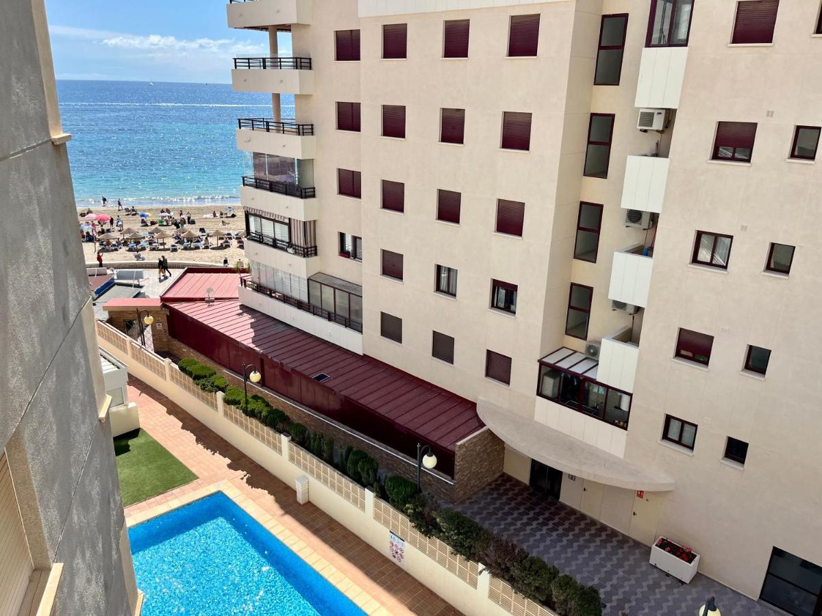 Modern Apartment On The Beach With Pool Calpe Exterior foto